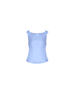 Firebird Cowl Sleeveless Top Serenity