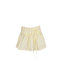 RODEO MINI SKIRT BUTTER NAVY STRIPE