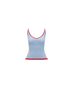 Rina Tank Blue Cherry