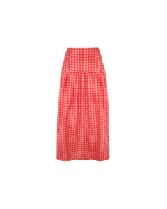 TRULLI SKIRT RED TARTAN