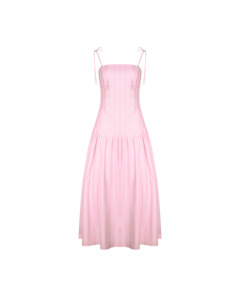 Trulli Maxi Dress Lilac Candy Stripe