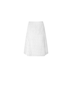 Parfait Wrap Skirt White