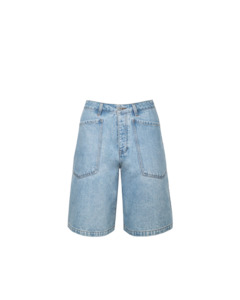 Merci Denim Short Light Blue