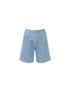 Solar Relaxed Short Light Blue