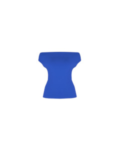 Clothing: EMMA KNIT TOP COBALT