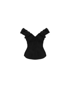 Clothing: RAQUEL TOP BLACK