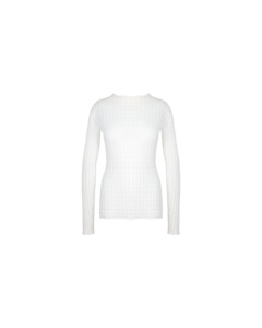 Honeycomb Long Sleeve Ivory