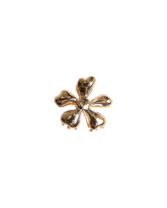 SMALL FLOWER HAIR CLAW GOLD