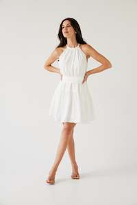 Tuesday Dolly Mini Dress Porcelain