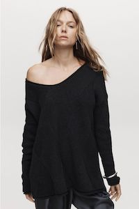 Clothing: MARLE HONOR JUMPER CHARCOAL