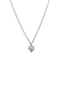 STOLEN GIRLFRIENDS CLUB SILVER HEART IS FULL NECKLACE MINI