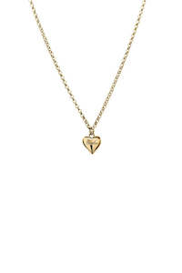 STOLEN GIRLFRIENDS CLUB GOLD HEART IS FULL NECKLACE MINI