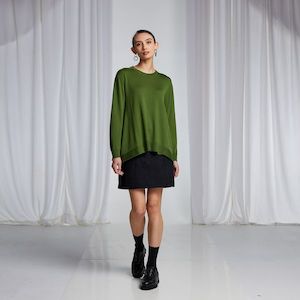 Clothing: NINETEEN 46 SWAY SWEATER