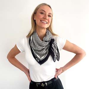 Accessories: Cashmere Modal Scarf - The Hunter