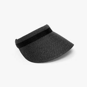 Hats: Savannah Visor - Black