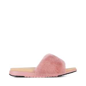 Footwear: Robe Slipper - Blush Pink