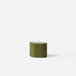 Decor: Costa Pillar Candle - Small - Ivy