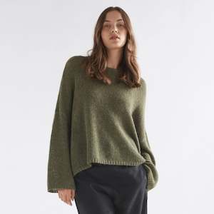 Agna Sweater - Dark Olive