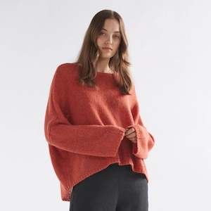 Agna Range: Agna Sweater - Sangria