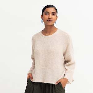 Agna Range: Agna Sweater -  Ecru