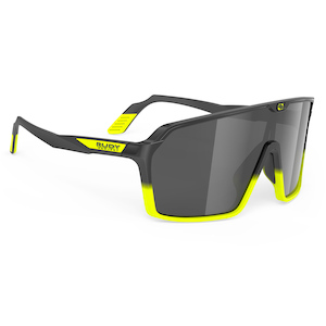 SPINSHIELD – Black Fade Yellow Fluo Matte / RP Optics Smoke Black