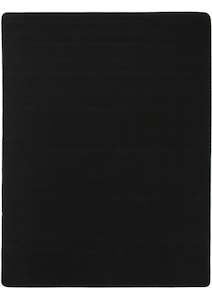 Pablo Black Non-Slip Rubber Back Rug - 200x280cm