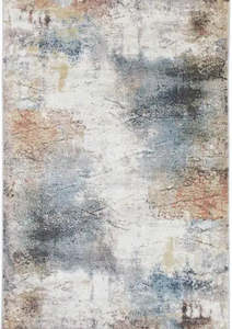 Modern Abstract Multi Color Turkish Rug - 200x290cm