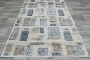 Kimya Collection Modern Rug with Elegant Pattern – Subtle Contemporary Design