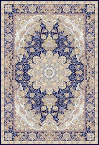 Anahita Collection Rug - Midnight Opulence in Navy