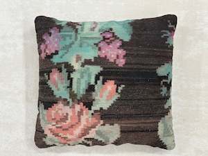 Multi: Turkish Hand Made Kilim Large Size Cushion (50 x 50cm)