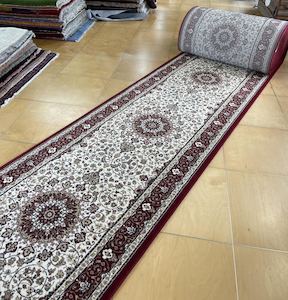 Persian Medallion Design Hallway Runner 100cm Wide x Cut To Order