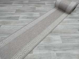 "Nobel" Sisal Look Flatweave Rubber Back Runner 67cm Wide x Cut To Order