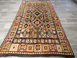 Vintage Tribal Moroccan Atlas Zayane Rug Size: 294 x 170cm