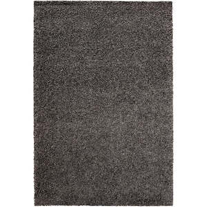 Twilight Shaggy Dark Brown Colour Rug