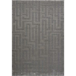 Contemporary Maze Design Textured Trentino Rug Size: 160 x 230cm