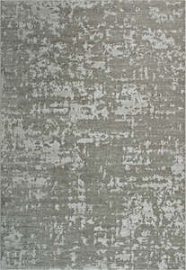 Modern Luxurious textured Trentino Silver Colour Rug