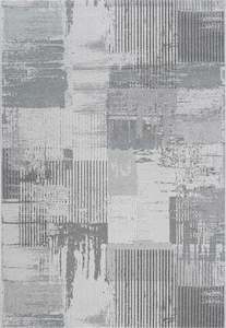 Cool Tones: Grey Distressed Valentino Rug