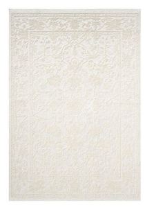 Vintage Design Cream Textured Tweed Rug