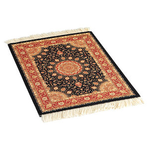 Persian Mini Woven Rug Mat Mousepad Retro Style