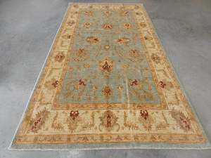 Afghan Hand Knotted Choubi Rug Size: 163 x 286cm