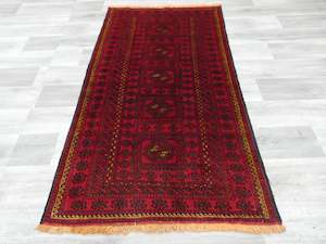 Persian Hand Knotted Baluchi Rug Size: 188 x 110cm