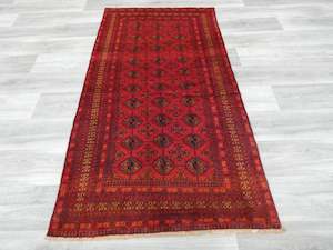 Persian Hand Knotted Baluchi Rug Size: 185 x 100cm