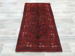 Persian Hand Knotted Baluchi Rug Size: 190 x 100cm