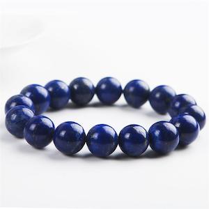 Lapis Bead Stone Bracelet