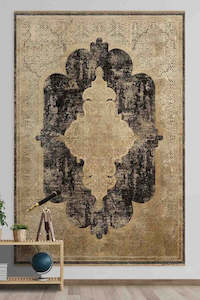 Luxury Designer Vintage Style Rug Runner Size: 100 x 200cm