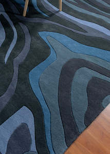 Stream Series 4 Modern Wool Rug