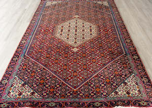 Vintage Tabriz Hand-Knotted Wool Persian Rug (Size: 180 X 290 CM)