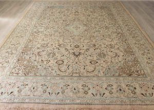 Vintage Arak Hand-Knotted Wool Persian Rug (Size: 290 X 410 CM)