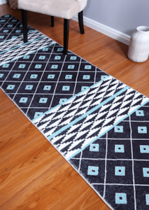 Multi-Colour Tribal Runner Rug