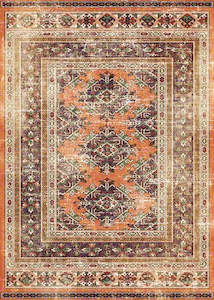 Multi-Colour Geometrical Area Rug